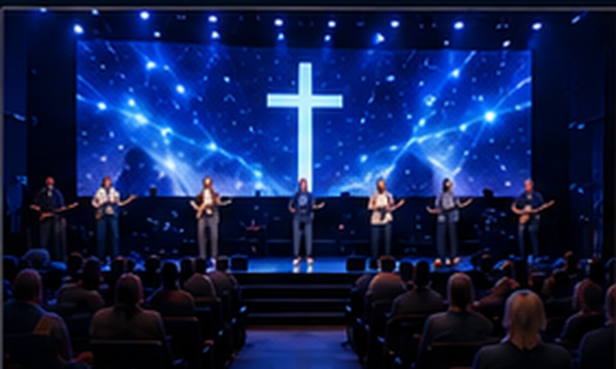 House of Worship LED Wall